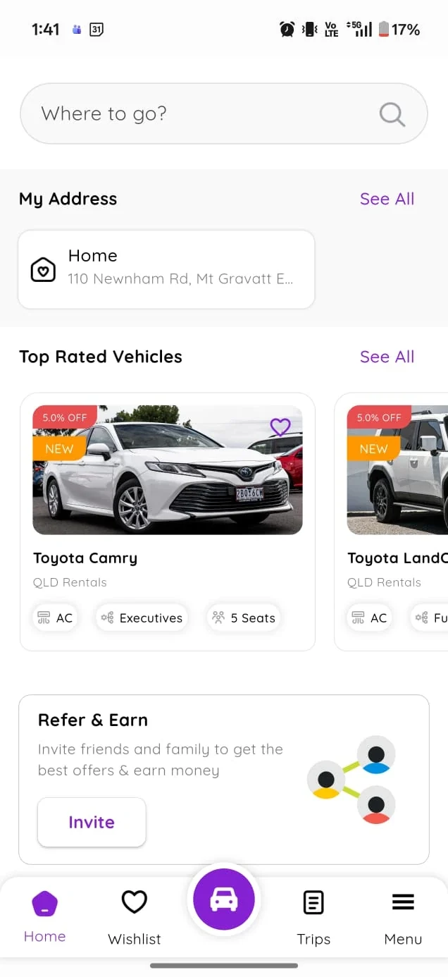 Rentals and local needs in the LocalDesi app